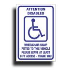 handicap disabled 8 foot ramp